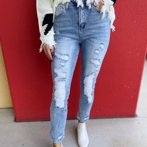 Risen up for the challenge denim